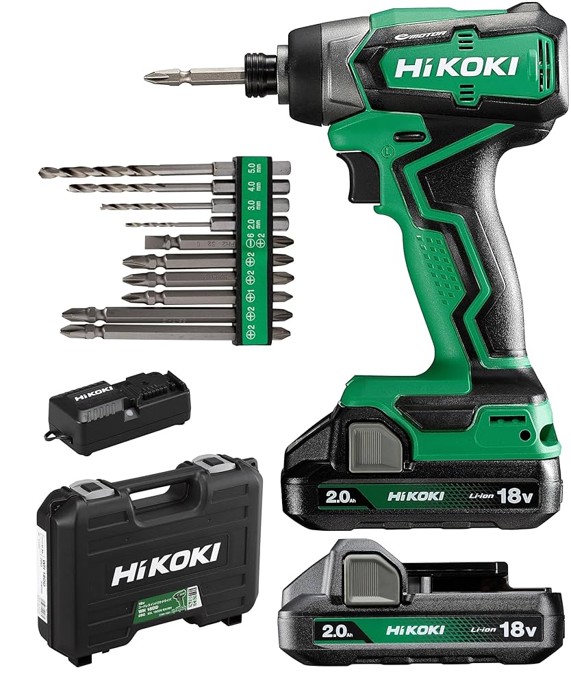 HiKOKI 充電式電動ドライバーセット Amazon | HiKOKI(ハイコーキ) 36V充電式ドライバドリル DS36DC